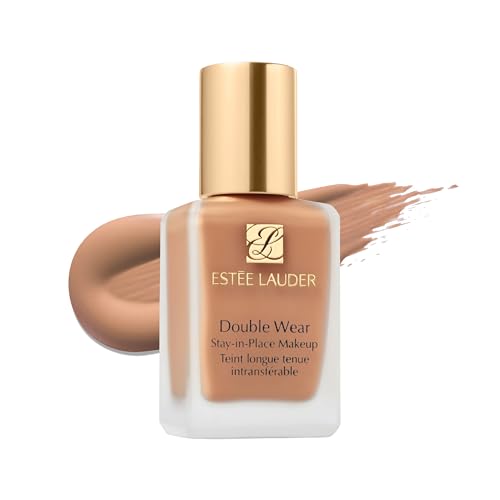 Estée Lauder Double Wear Stay-in-Place 24-Hour Long-Wear Matte Foundation Makeup, 1 Fl Oz, 3C2 Pebble