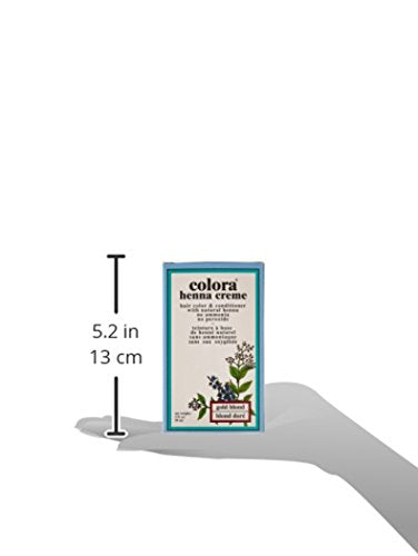 Colora Henna Creme, Gold Blond, 2 Ounce