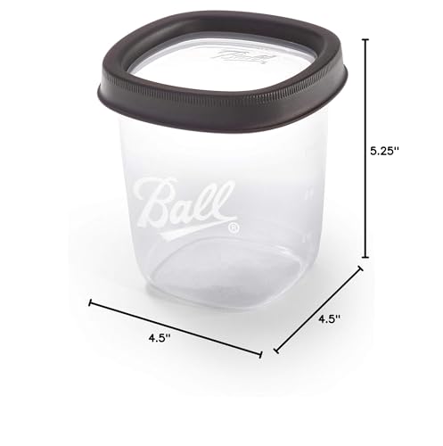 Ball Jar Plastic Freezer Jars 16-Ounces (2-Count)