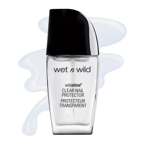 wet n wild Wild Shine Nail Polish, Clear Nail Protector Beauty and Personal Care wet n wild Default Title
