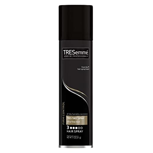 Firm Control Hair Spray Bottle - Anti Frizz Spray for All Hair Texture | All Day Humidity Control Hairspray for Women with Ultra Fine Mist & Floral