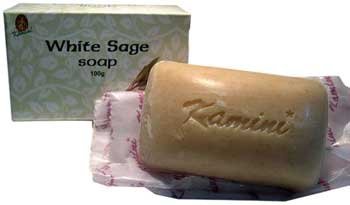 Azure Green RSKWHIS 100g White Sage soap