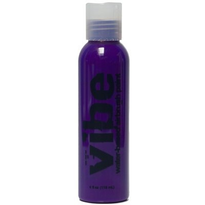 4oz Purple Vibe Face Paint Water Based Airbrush Makeup