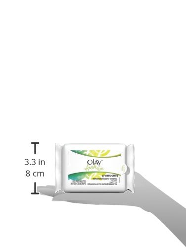 Olay Fresh Effects S'wipe Out! Refreshing Make-Up Removal Cloths, 20-Count