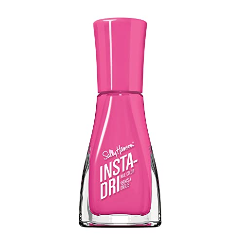 Sally Hansen Insta-Dri Nail Polish | Quick Dry, Long Lasting, Streak-Free Shine | Opaque, Glossy | Opaque, Glossy | 281 Beet-ing Heart | Bright Pink