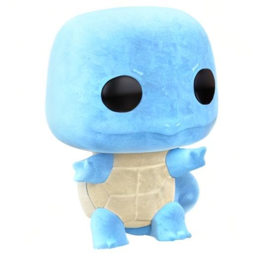 Funko POP! Games: Pokemon - Squirtle [Flocked] #504 Exclusive
