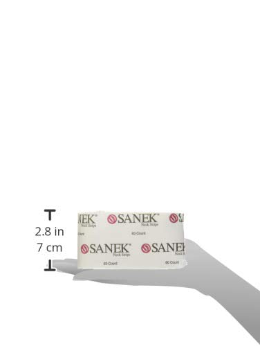 SANEK Neck Strips, 60 Count (Pack of 2)