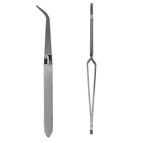 Yimart 1pcs Nail Professional Tools Multi-Function Nail Art Rhinestones Decoration Picking Clip Nipper Stainless Steel Tweezers