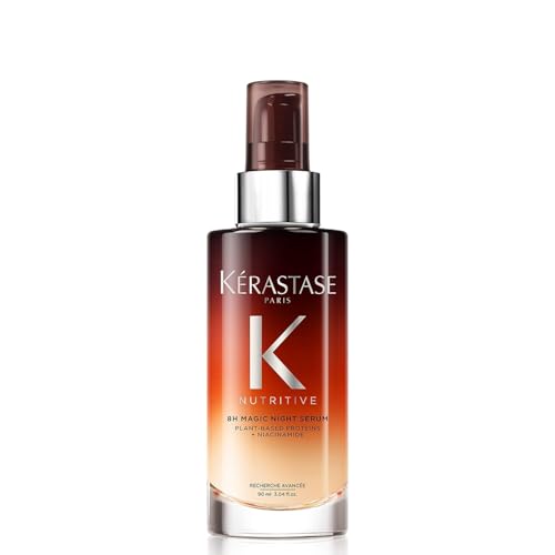 Kerastase Nutritive 8H Magic Night Serum - Overnight Treatment for Dry Hair, Enhances Shine, Anti-Frizz, With Plant-Based Proteins Beauty and Personal Care KÉRASTASE Default Title
