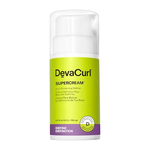 DevaCurl SuperCream Ultra-Rich Moisturizing Definer, Warm Coconut, 5.1 fl. oz