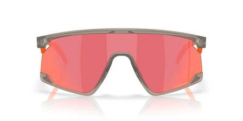 Oakley OO9280 BXTR Rectangular Sunglasses, Matte Grey Ink/Prizm Trail Torch, 39 mm