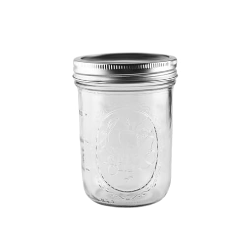 Ball - 16 oz Wide Mouth Glass Mason Jars | 6 Pack Jars with Airtight Lids | Large Glass Jar for Food Storage with Lids | Ideal for Canning…