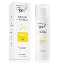 Pampered Bee Kids Mineral Sunscreen, SPF 30, Broad Spectrum UVA/UVB Protection, Non-Nano Zinc Oxide, for All Ages, Clean Formula, Face and Neck, 1.7