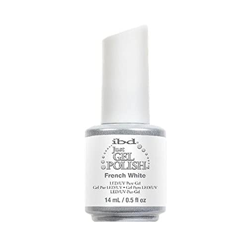ibd Just Gel Polish French White 0.5 oz Beauty & Personal Care IBD