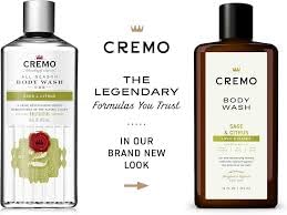 Cremo Rich-Lathering Sage & Citrus Body Wash, A Revitalizing Combination of Bright Mandarin, Dry Herbs and White Cedar, 16 Fl Oz