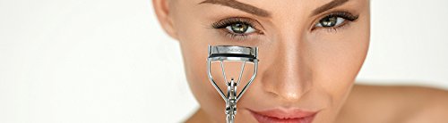 JAPONESQUE Soft Touch Slant Tweezer with Precision Crafted, Hand Sharpened Tips for Shaping and Defining Brows, Includes Protective Storage Pouch