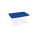 56Qt Clear Storage Tote