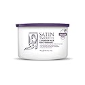 Satin Smooth Lavender Wax with Chamomile, Facial and Full Body Hair Removal Wax, Soothes and Calms, Ideal for Sensitive Skin, Waxing Kit, 14oz, 1-pack