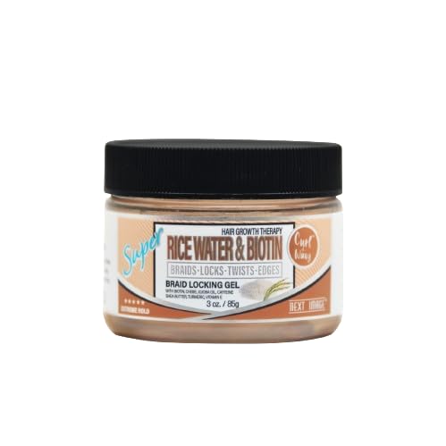 NEXT IMAGE - Braid Locking Gel Super Hold [Rice Water]