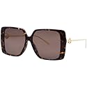 Tory Burch Sunglasses TY 7205 D 196473 Tortoise/Dark Brown Polyamide Standard, 56/14/145