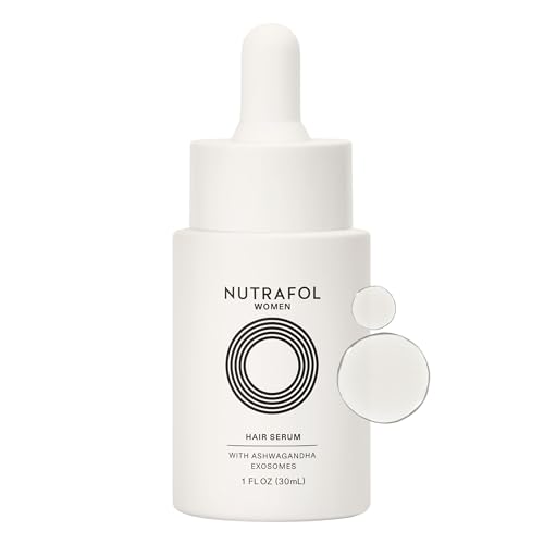 Nutrafol Women's Hair Serum, Supports Visibly Thicker and Stronger Hair, Vegan, Lightweight and Fast-Absorbing - 1 Fl Oz, 1 Bottle Beauty and Personal Care Nutrafol Default Title