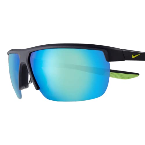 Nike Golf Tempest S Rectangular Sunglasses, Matte Obsidian, OneSize