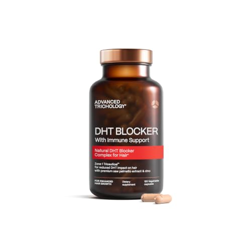 DHT Blocker - Hair Growth Supplement for Genetic Thinning for Men and Women | Guaranteed, Backed by 20 Years of Experience in Hair Loss Treatment Beauty and Personal Care Advanced Trichology Default Title