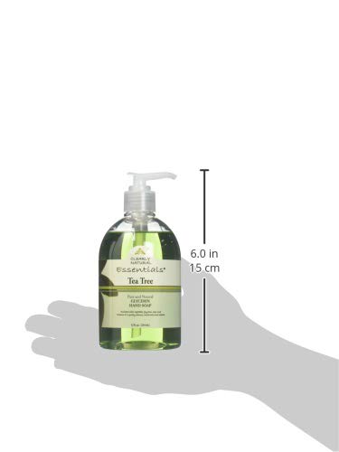 Clearly Natural Essentials Tea Tree Liquid Glycerine Soap, 12 Ounce (Pack of 2)