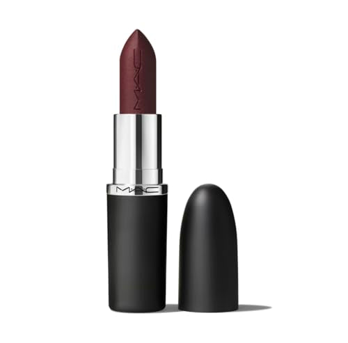 MAC M·A·CXIMAL Silky Matte Lipstick, Sin, 0.1 Ounces, Red