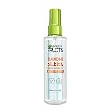 Garnier Fructis Diamond Sleek Hair Shine Spray, Up to 100-Hour Frizz Control, Heat Protectant up to 450°F with Vegan Keratin Smoothing Complex