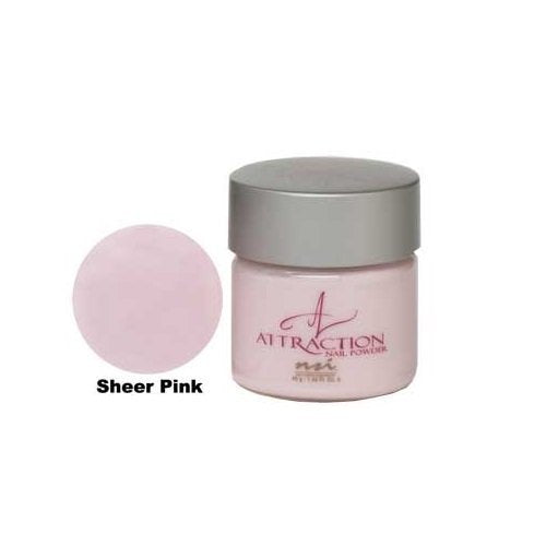 NSI Attraction Nail Powder - Sheer Pink - 1.4oz / 40g Beauty & Personal Care NSI