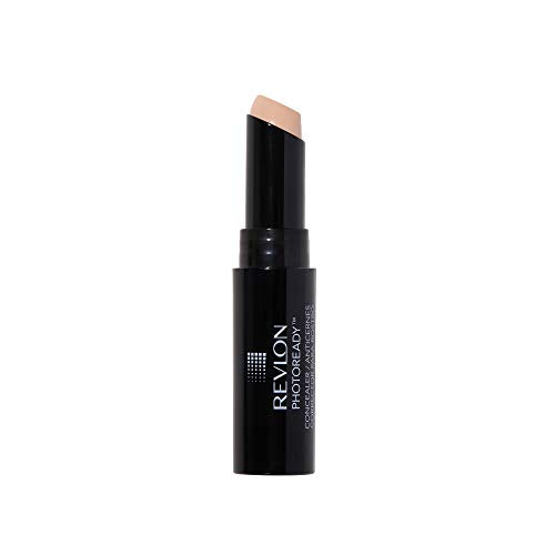 Revlon Concealer Stick, PhotoReady Face Makeup for All Skin Types, Longwear Medium- Full Coverage with Creamy Finish, Lightweight Formula, 001 Fair