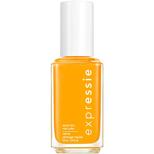 essie Expressie Nail Polish, Quick-Dry Yellow Nail Polish, Word On The Street, Vegan, Outside The Lines, 0.33 fl oz Beauty & Personal Care essie