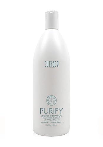 SURFACE Hair - Purify Clarifying Cleansing Shampoo - Clarify, Deep Cleanse, Sulfate Free - 32 fl oz