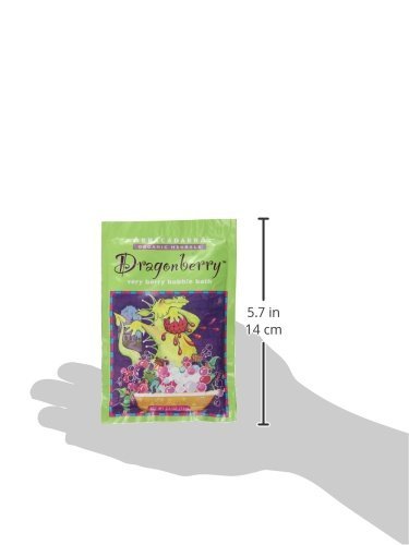 Abracadabra Organic Herbals Bubble Bath, Dragonberry Very Berry, 2.5 Ounce