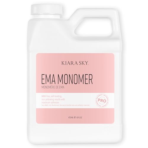 Kiara Sky EMA Professional Liquid Monomer for Nails (16 Fl Oz (Pack of 1)) Beauty & Personal Care KIARA SKY