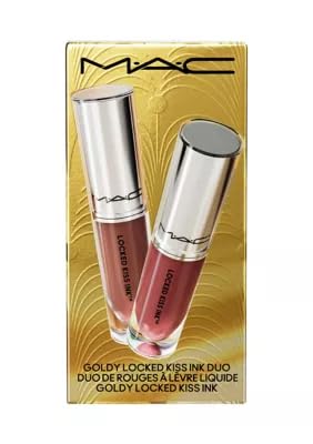 MAC Goldy Locked Kiss Ink Duo, 2 Piece Set