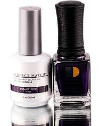 LECHAT Perfect Match Gel Polish + Matching Lacquer - (#31 Violet Fizz) Beauty & Personal Care Perfect Match