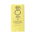 Sun Bum Kids SPF 50 Clear Face Stick Sunscreen - Wet or Dry Skin Application Broad Spectrum Sunscreen with Vitamin E - Hawaii Act 104 Compliant