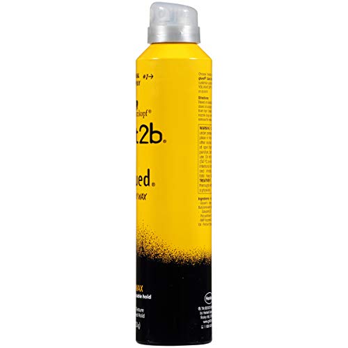 Got2b Glued Spray Wax with 2-in-1 Dual Spray Nozzle, 8 oz