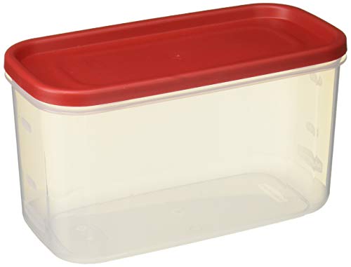 Rubbermaid 071691688044 10-Cup Dry Food Container (Set of 2), 2 Pack Everyday, Clear