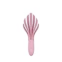 Wet Brush Go Green Curl Detangler Hair Brush, Pale Pink, Ultra-Soft IntelliFlex Detangling Bristles Glide Through Tangles with Ease, Great For Curls