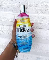 Hempz High Tidez Dark Tanning Bronzer Infused with Water Lily Extract Indoor/Outdoor 8.5oz