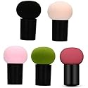 5 Pcs Beauty Flawless Makeup Foundation Puff Mushroom head Sponge Dry Wet Dual-use Foundation Makeup Tool