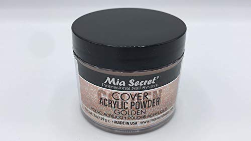 Mia Secret Professional Nail System Cover Acrylic Powder New item 2020 ! (2oz COVER GOLDEN) Beauty & Personal Care Mia Secret