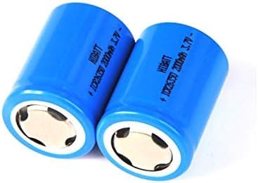 RTPCUX Compatible for 2PCS 3.7V 26350 Ion Icr26350 Cell Baterias 2000MAH for Electric Razor Shaver Beauty and Personal Care RTPCUX