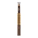Revlon Eyebrow Gel & Pencil, ColorStay Brow Fantasy 2-in-1 Eye Makeup, Longwearing with Precision Tip, 106 Dark Brown, 0.04 Oz