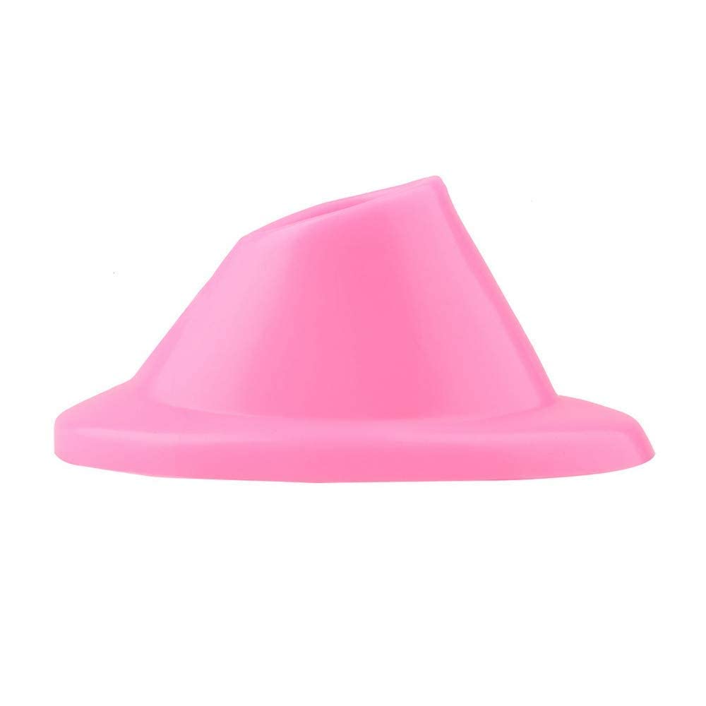 Dreamxue Premium Soft Rubber Nail Polish Bottle Holder Display Nail Art Varnish Polish Seat Tool Pink Anti-spill Bottle Stand Manicure Display Tools