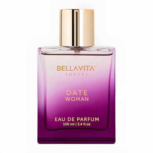 Bellavita Luxury DATE Eau de Parfum | 100 ml (3.4 fl.oz.) | Perfume for Women | Floral, Pink Pepper, Jasmine, and Moss Notes | Long Lasting Fragrance Beauty and Personal Care Bella Vita Luxury Default Title