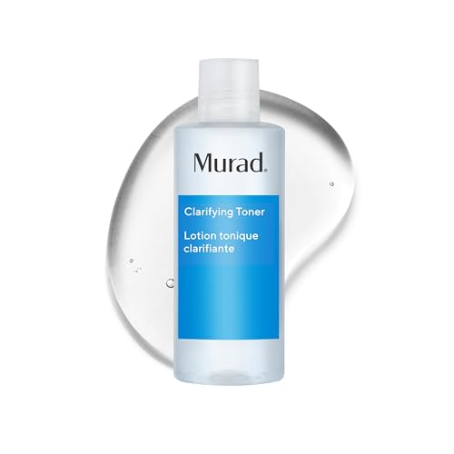 Murad Clarifying Toner - Oil-Control Cooling Face Toner with Witch Hazel, Cucumber, Algae & Grape Seed Extracts to Minimize Pores, Shine Reduction